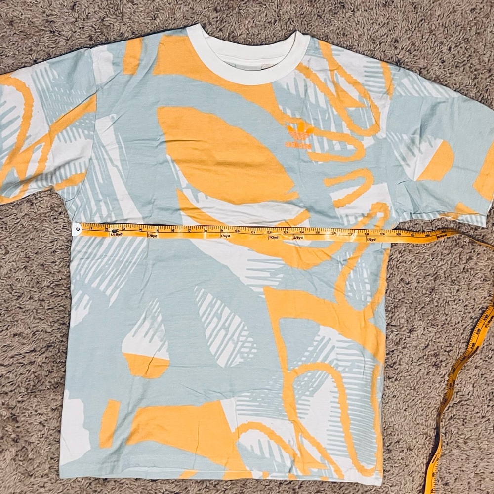 Adidas Logo Short-sleeve T with Contrasting Collar